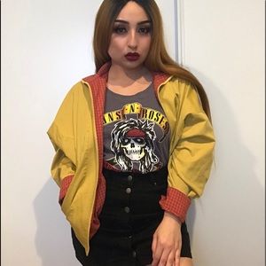 Yellow Bomber Jacket